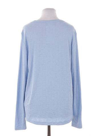 Blaue Bluse