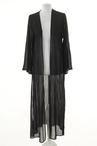 Schwarze Überwurfjacke