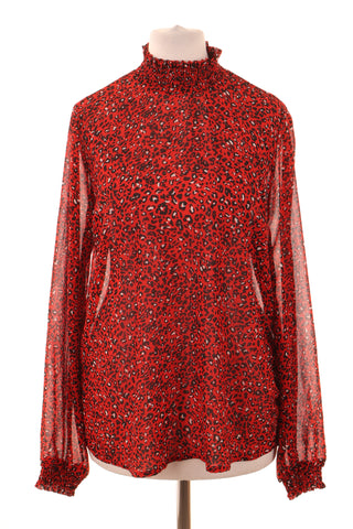 Bluse mit Muster