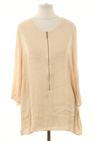 Beige Bluse