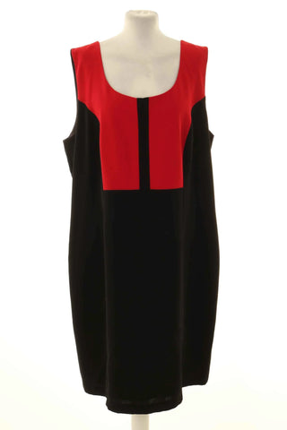 Schwarz-rotes Kleid