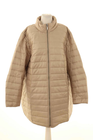 Beige Jacke