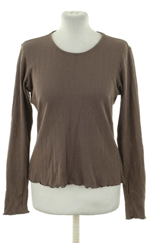 Braune Bluse