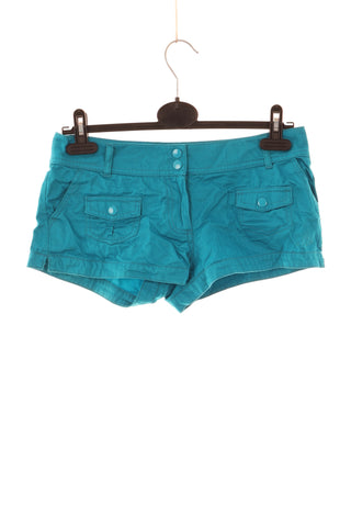 Türkisfarbene Shorts