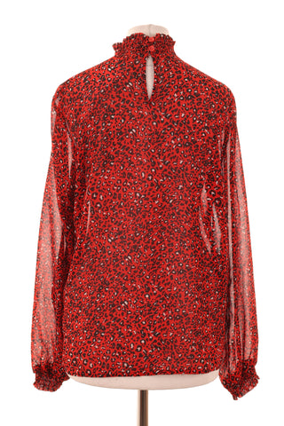 Bluse mit Muster