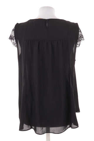 Schwarze Bluse