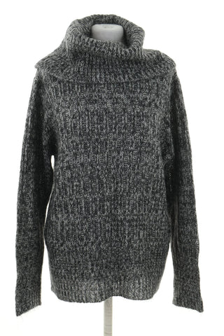Melierter Rollkragenpullover