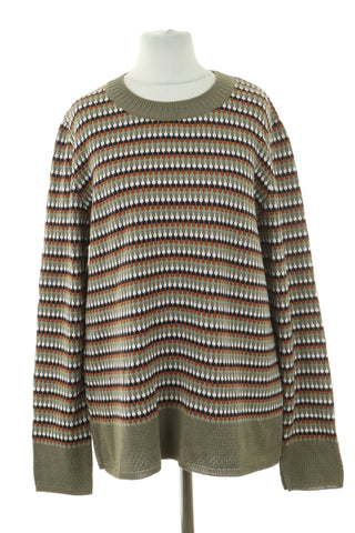 Gemusterter Pullover