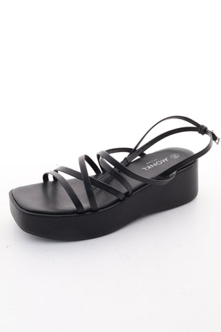Schwarze Sandalen