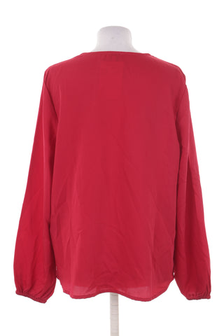 Bordeauxrote Bluse