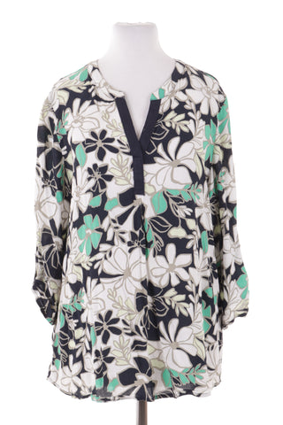Bluse mit Blumenmuster