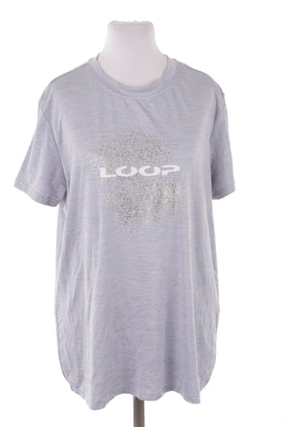 Graue Bluse