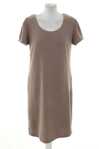 Beiges Kleid
