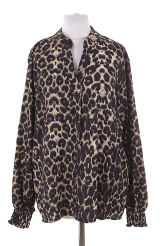 Bluse mit Leopardenmuster