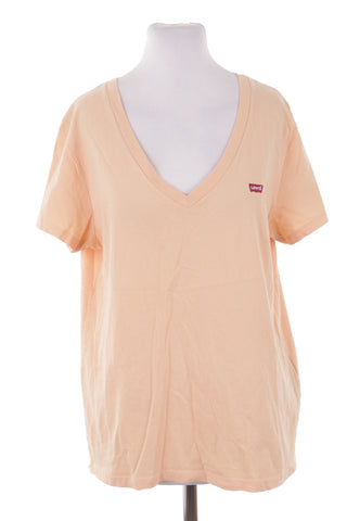 Apricotfarbene Bluse