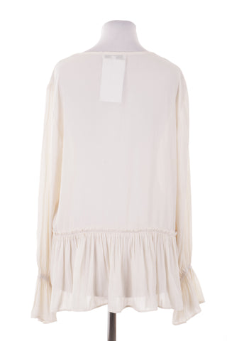Cremefarbene Bluse