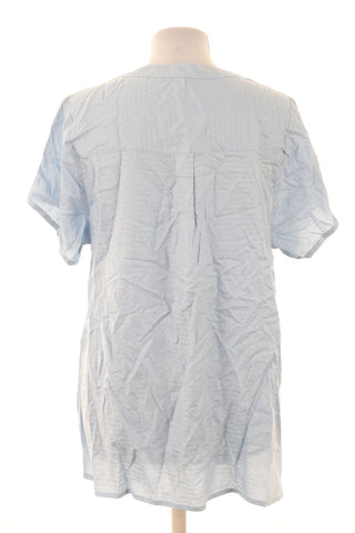 Blaue Bluse