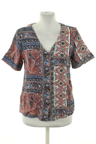 Bluse mit Muster