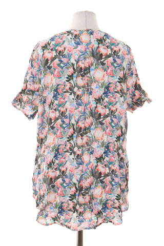 Bluse mit Blumenmuster