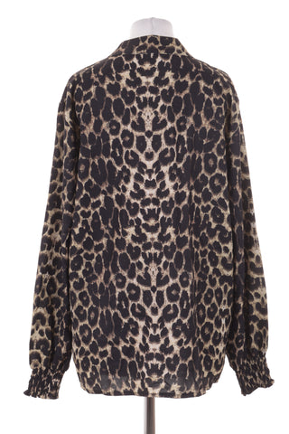 Bluse mit Leopardenmuster