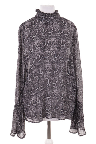 Bluse mit Muster