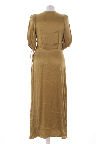 Grünes Kleid 66% Cupro
