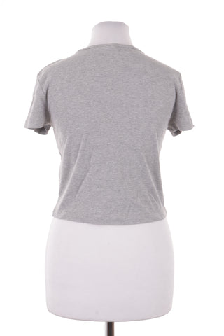 Graue Bluse