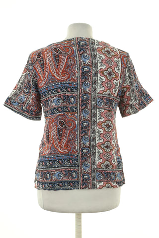 Bluse mit Muster
