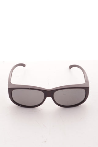 Burgunderrote Brille