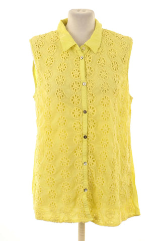 Grünes Top