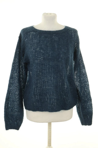 Dunkelblauer Pullover