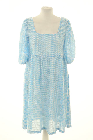 Blaues Kleid