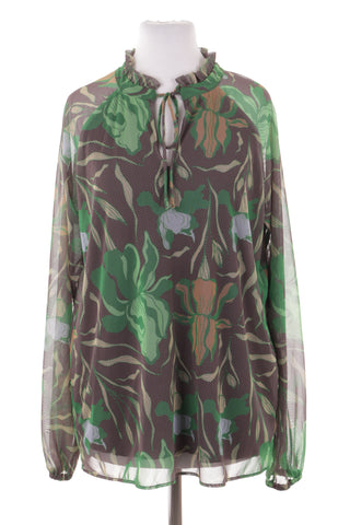 Bluse mit Blumenmuster