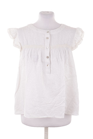 Weiße Bluse, 10 % Lyocell