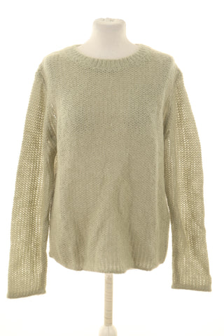 Pullover grün 48% Mohair, 17% Wolle
