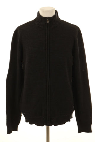 Dunkelblauer Pullover