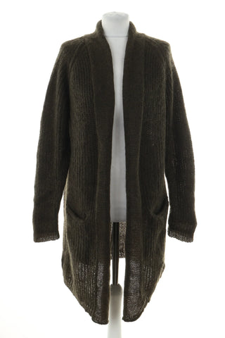 Grüner Cardigan