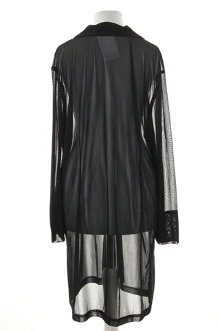 Schwarze Überwurfjacke