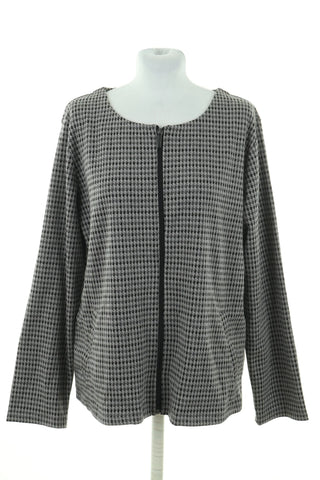 Gemusterte Jacke
