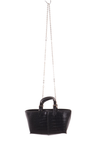 Schwarze Handtasche