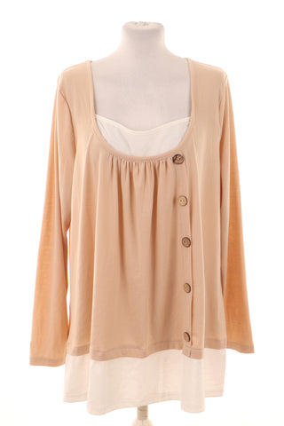 Beige Bluse