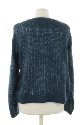 Dunkelblauer Pullover