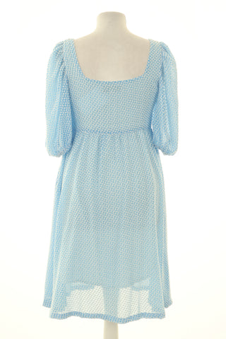 Blaues Kleid