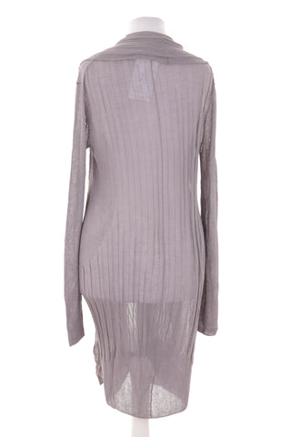 Dünner grauer Cardigan