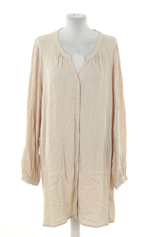 Beiges Kleid