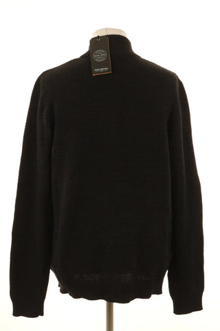 Dunkelblauer Pullover