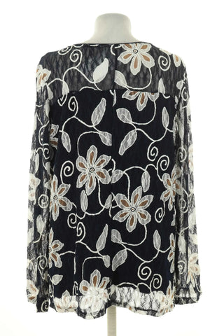 Bluse mit Blumenmuster