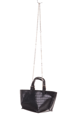 Schwarze Handtasche