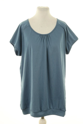 Blaue Bluse