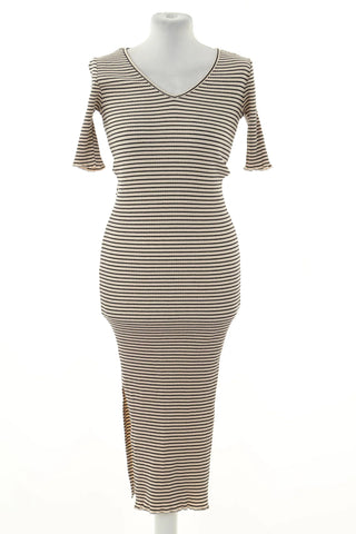 Kleid mit Streifen